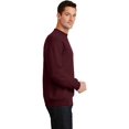 thumbnail image 2 of Port & Company ®  - Core Fleece Crewneck Sweatshirt. Pc78 4Xl Maroon, 2 of 4