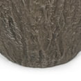 thumbnail image 5 of GDF Studio Moreno Outdoor Cast Stone Planter, Brown Wood Large, 5 of 6