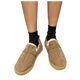 thumbnail image 3 of NECHOLOGY Botas Mujer Adulto Femenino Zapatos Botines para mujer Botas y calidez de algodón sólido de fondo para mujer, botas de mujer de gamuza a la de Color terciopelo (Khaki, 8.5), 3 of 6
