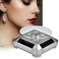 thumbnail image 2 of 360° Electric Motorized Rotating Display Stand Jewelry Photography Show Holder Silver, 2 of 9