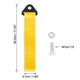 thumbnail image 2 of Unique Bargains 2pcs Red Universal Vehicle Replacement Towing Hook Bumper Trailer Belt Strap, 2 of 5