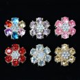 thumbnail image 1 of Sparkling Rhinestone Button Covers for Women - Detachable Shirt Clips & Crystal Jewelry for Blouses & DIY Fashion, 1 of 1