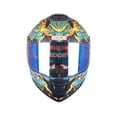 thumbnail image 4 of Casco Para Moto Edge Abatible Turquesa Doble Certificación XL, 4 of 5