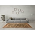 thumbnail image 3 of Ahgly Company Indoor Rectangle Oriental Brown Industrial Area Rugs, 6' x 9', 3 of 4