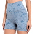 thumbnail image 3 of Alove Women Yoga Shorts High Waisted Athletic Pants Running Bike, 3 of 5