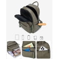 thumbnail image 3 of GPR Large Capacity Women Casual Backpacks Ladies Travel Bagpack Leather School Bag Female Backpack, 3 of 5