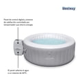 thumbnail image 3 of Alberca Jacuzzi Spa Hidromasaje Inflable Bestway 3 Personas 60038, 3 of 7