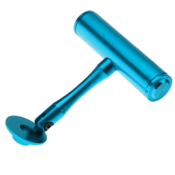 Soporte de lámpara de montaje de extensión extensor de barra de manillar de luz de bicicleta de carretera Azul Zulema Sostenedor del soporte de la lámpara