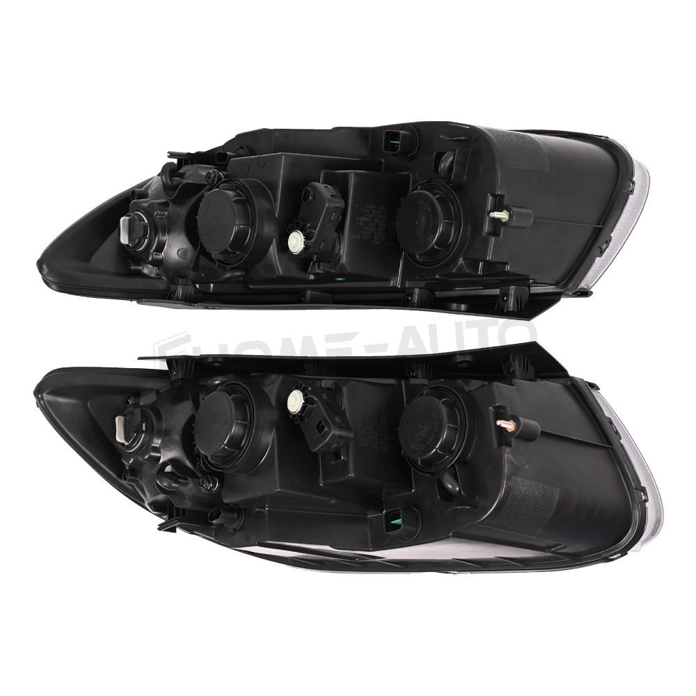 For 2007-2012 Hyundai Santa Fe Pair Headlights Assembly Left Right Halogen Projector
