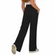 thumbnail image 5 of Pantalones de Yoga con Bolsillos para Niños Pantalones Elásticos de Cintura de Color Sólido, Desgaste Casual Versátil, Mezcla Suave de Poliéster Y Spandex, 5 of 8