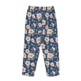 thumbnail image 5 of Xecao Flower Women's Straight Lounge Pajama Pants: The Epitome of Relaxed Sleepwear, 5 of 9