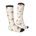 thumbnail image 3 of Balery Flat Mushrooms Fun Novelty Socks Men'S Women'S Crew Socks Funny Crazy Novelty Socks Quirky And Cool Socks, 3 of 9