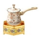 thumbnail image 1 of Cafetera turca multiusos de acero inoxidable para calentar leche y café en la estufa 720 ml, 1 of 9