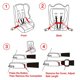 thumbnail image 4 of Banda de fijación Conexión de interfaz Isofix Cinturón de seguridad infantil ajustable para automóvil, 4 of 5