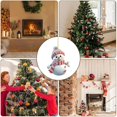 thumbnail image 5 of Christmas Decorative Ornaments, Small Ornaments Snowman Ornaments Shatterproof, Ornaments for Christmas Trees Elegant(1PCS), 5 of 5