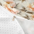 thumbnail image 4 of Erosebridal Chic Peony Flower Duvet Cover Set for Girls, Retro Floral Bedding Full, Reversible, 3pcs 1 Duvet Cover and 2 Pillowcases, No Comforter, 4 of 6