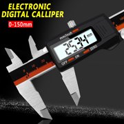 Digital LCD caliper 150Mm, high precision electronic digital caliper Hasaki