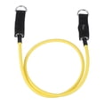 thumbnail image 1 of Uxcell Bandes de Tube de Résistance, Bande de Résistance Simple Empilable de 10 Lb Bande d'Exercice Bande Extensible pour l'Entraînement Homme Maison, Jaune, 1 of 5