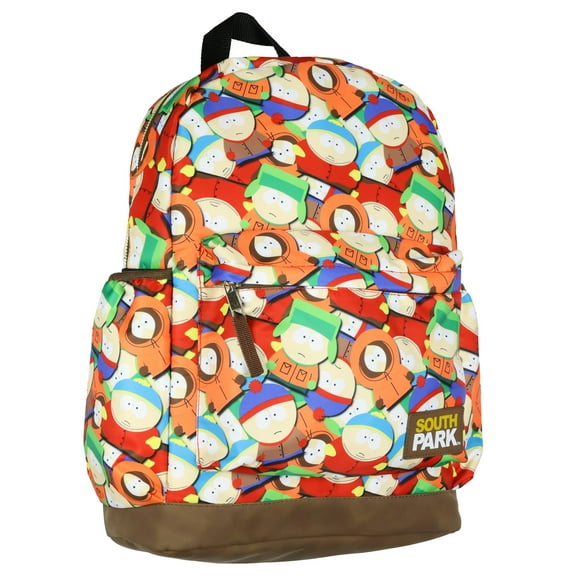 South Park Cartman Kenny Kyle Stan AOP 16" Laptop Backpack Travel School Book Bag For Daily Use