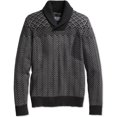 thumbnail image 1 of Suéter tipo Chal American Rag para hombre Fair-Isle gris mediano, 1 of 1