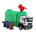 thumbnail image 1 of Garbage Truck Toy, Safe 1:50 Pull Back Garbage Truck Alloy  For Children, 1 of 8