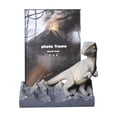 thumbnail image 2 of Marco de fotos de dinosaurio moderno perfecl adorno independiente resina gris 12,5 cm x 16 cm, 2 of 8