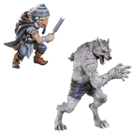 Wizkids WZK90411 Critical Role Unpainted Chetney Pock O-Pea & Werewolf Miniature