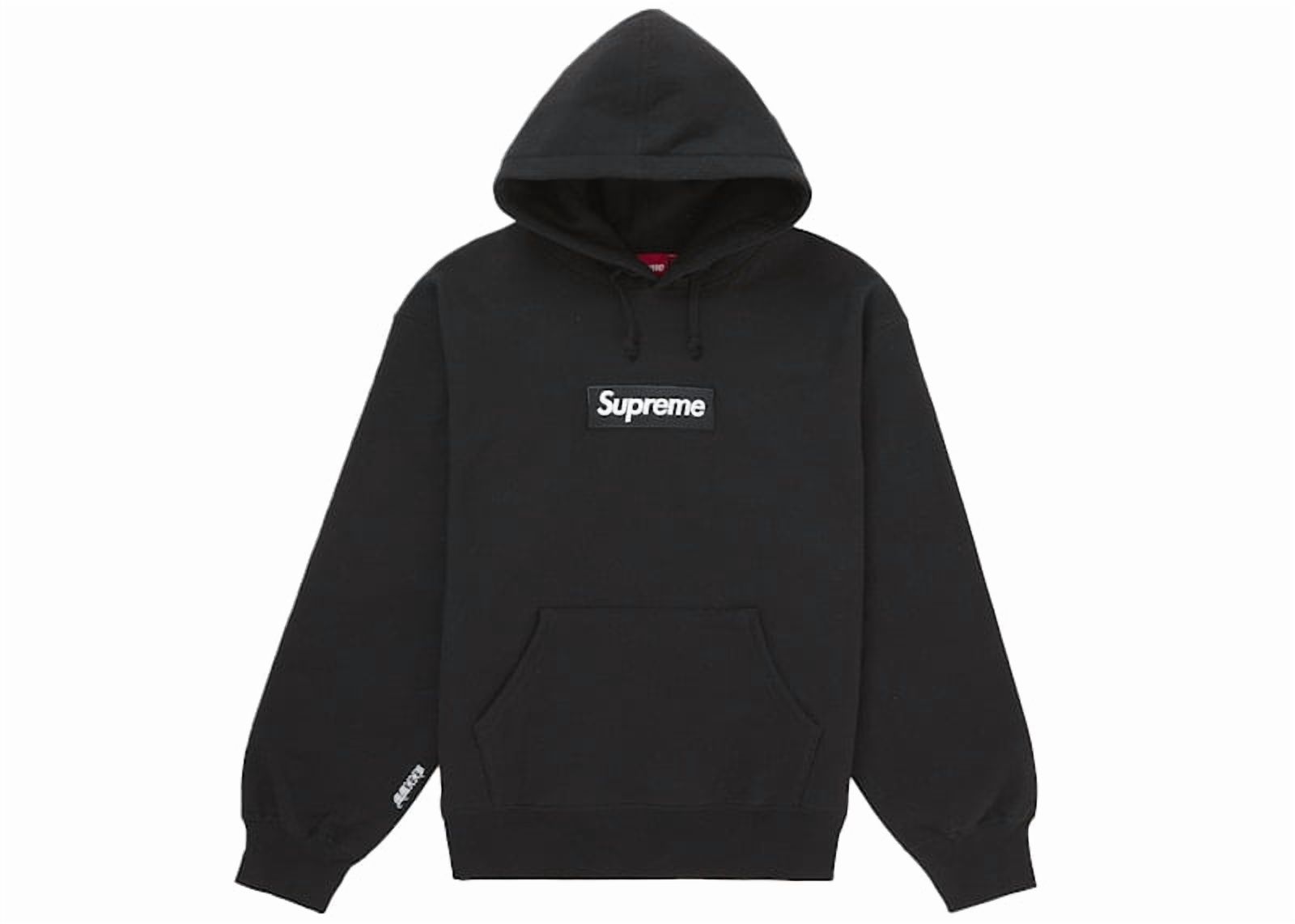 Supreme Men's Box Logo Crewneck (FW22) Zebra, from StockX