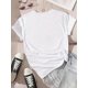thumbnail image 2 of God Happy Printed T-Shirt for Women, 2 of 8