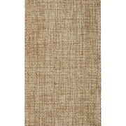 Offray Ribbon, Natural 2 1/2 inch Woven Burlap Woven Ribbon, 9 feet