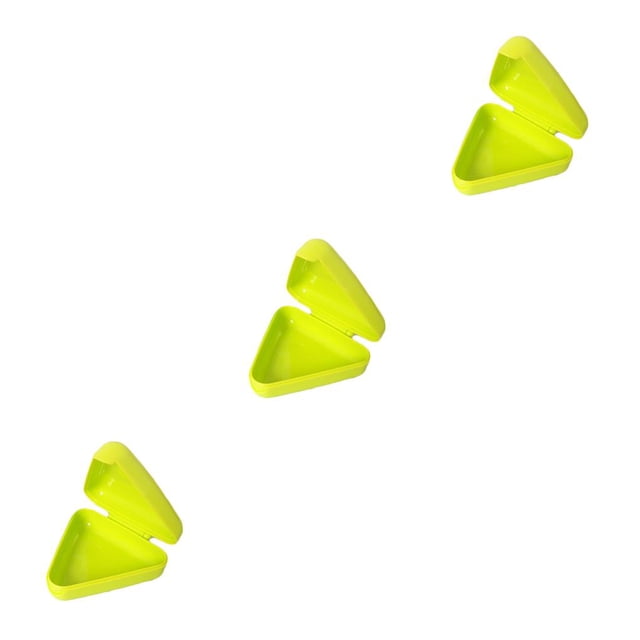 Guardoinrt Plastic DIY Sushi 3D Mold Rice Ball Maker Kitchen Gadgets Japanese Home Triangular Shape Shaping Tool Food Mould Bento random color 3Set