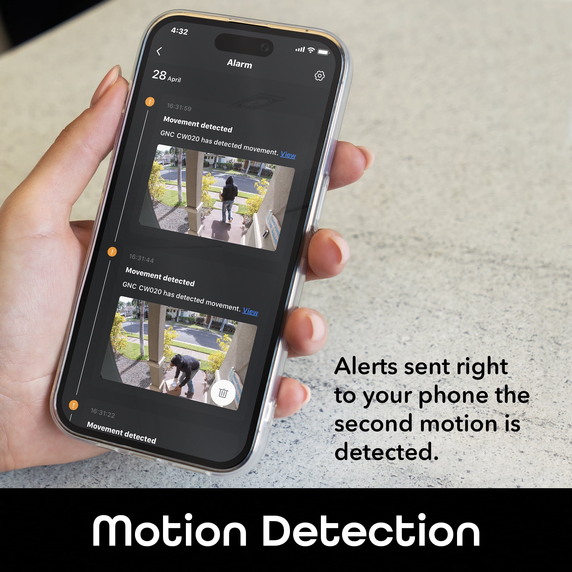 Geeni Hawk 2 Smart Security Outdoor Wired IP66 Camera | Night Vision, Motion Sensor, 2 Way Audio | Works with Alexa & Google Home | Weatherproof Black Surveillance Cam