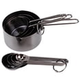 thumbnail image 4 of 8Pcs/Set Stainless Steel Measuring Cup Spoon with Scales Kitchen Cooking Baking SuppliesBlack, 4 of 8