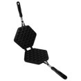 thumbnail image 1 of Egg Waffle Pan Home Bakery Pancake Mold Waffle Mould Non-stick Maker Kitchen Baking Cooking Tool, 1 of 8
