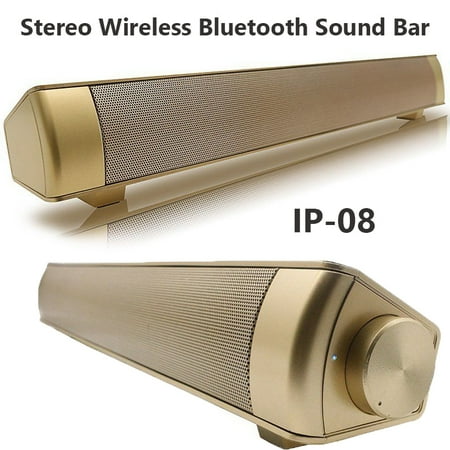 Upgraded Sound Bar Soundbar Wired and Wireless Bluetooth Home Theater TV