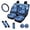 Sea Turtle Flower, variant on Uorisanigo Halloween Bats 10 Pieces Automobile Seat Cover Sets with Car Steering Wheel Cover Car Seat Belt Cover Cars Water Cup Coaster Keychains Soft Anti-slip Auto Interior for Cars SUVs