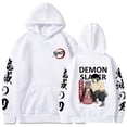 thumbnail image 1 of Demon Slayer Inosuke Hashibira sudaderas con capucha Anime Kimetsu no Yaiba con capucha lindo Kawaii Sudadera con capucha de gran tamaño Tops hombres mujeres sudaderas, 1 of 4