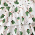 thumbnail image 4 of Filles Tout-Petits à Manches Longues Poupée Col Arbre de Noël Robe d'Impression, 4 of 6
