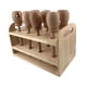 thumbnail image 1 of 8 piezas de maracas de madera, martillos de arena portátiles DIY con sonido claro, instrumento musical de maracas pintado a mano para vacaciones en, 1 of 8