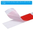thumbnail image 4 of Uxcell Reflective Tape, 3 Roll 2INx10FT Warning Safety Tape for Cars Trucks, Red White, 4 of 6