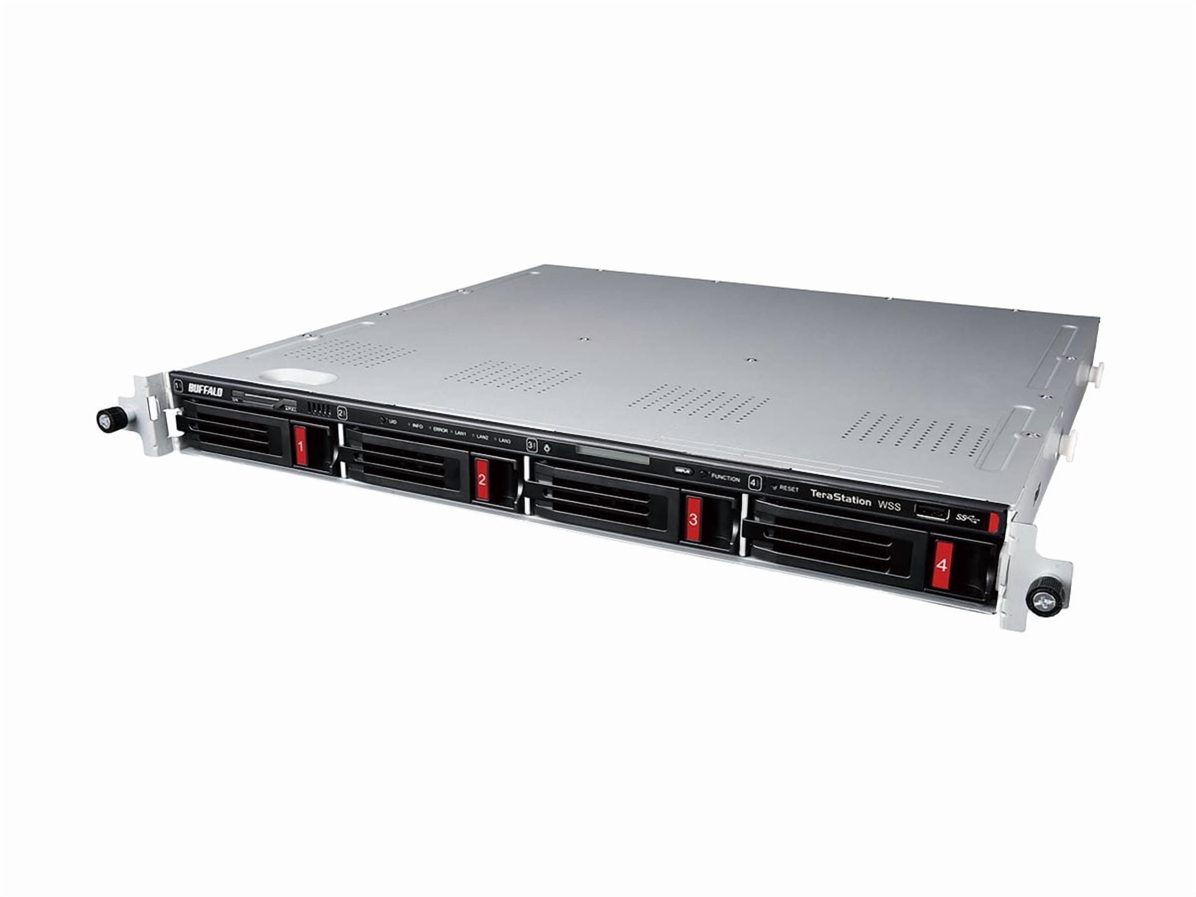 BUFFALO TeraStation WS5420RN 4-Bay Windows Server IoT 2025 Rackmount NAS 32TB (4x8TB) HDD Included TAA Compliant - Intel Atom C3338 Dual-core (2 Core) 1.50 GHz - 4 x HDD Supported - 48 TB Supported...