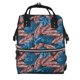 thumbnail image 1 of Fotbe Tropical Leaves Mochila Maternidad - Lona de Sarga Impermeable, Mochila de Pañales de Gran Capacidad con Múltiples Bolsillos y Correas Ajustables, 1 of 6