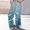 Multicolor~4, variant on Jjayotai Womens Pants Clearance Linen Pants Women，Women's Printed Sweatpants, Loose Casual Wide Leg Long Pants with Pockets， Work Trousers for Women Multicolor~2 XXL