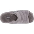 thumbnail image 5 of UGG Mens Gray Comfort Fluff You Round Toe Platform Slip On Slippers Shoes 7, 5 of 8