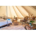 thumbnail image 7 of WHITEDUCK Regatta Canvas Bell Tent - w/StoveJack, Waterproof, 4 Season Luxury Camping and Glamping Yurt Tent Outdoor (16.5' (5M), Water Repellent, Sandstone Beige), 7 of 7