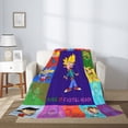 thumbnail image 4 of Manta de felpa suave y cómoda de Hey Arnold, manta de felpa ligera y cálida de franela y mantas para sofá cama de 40 x 30 pulgadas, 4 of 8