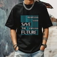 thumbnail image 4 of Men's Short Sleeve Graphic T shirt Collection Summer New Trend Fashion Sweatshirt Loose Fit for Big and Tall Men Shirts, 4 of 5