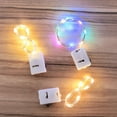 thumbnail image 2 of Cadena de luces LED con forma de ramo navideño, decoración de ambientes, cable de cobre, luz de color, botón, batería, caja, cadena de luces, caja blanca pequeña, 2 of 6