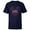 Navy, variant on Disney Mickey Mouse Icon Christmas Lights Happy Holidays - Short Sleeve T-Shirt for Kids - Customized-Navy