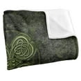 thumbnail image 3 of Celtic Clover Silky Touch Super Soft Throw Blanket 36" x 58", 3 of 6